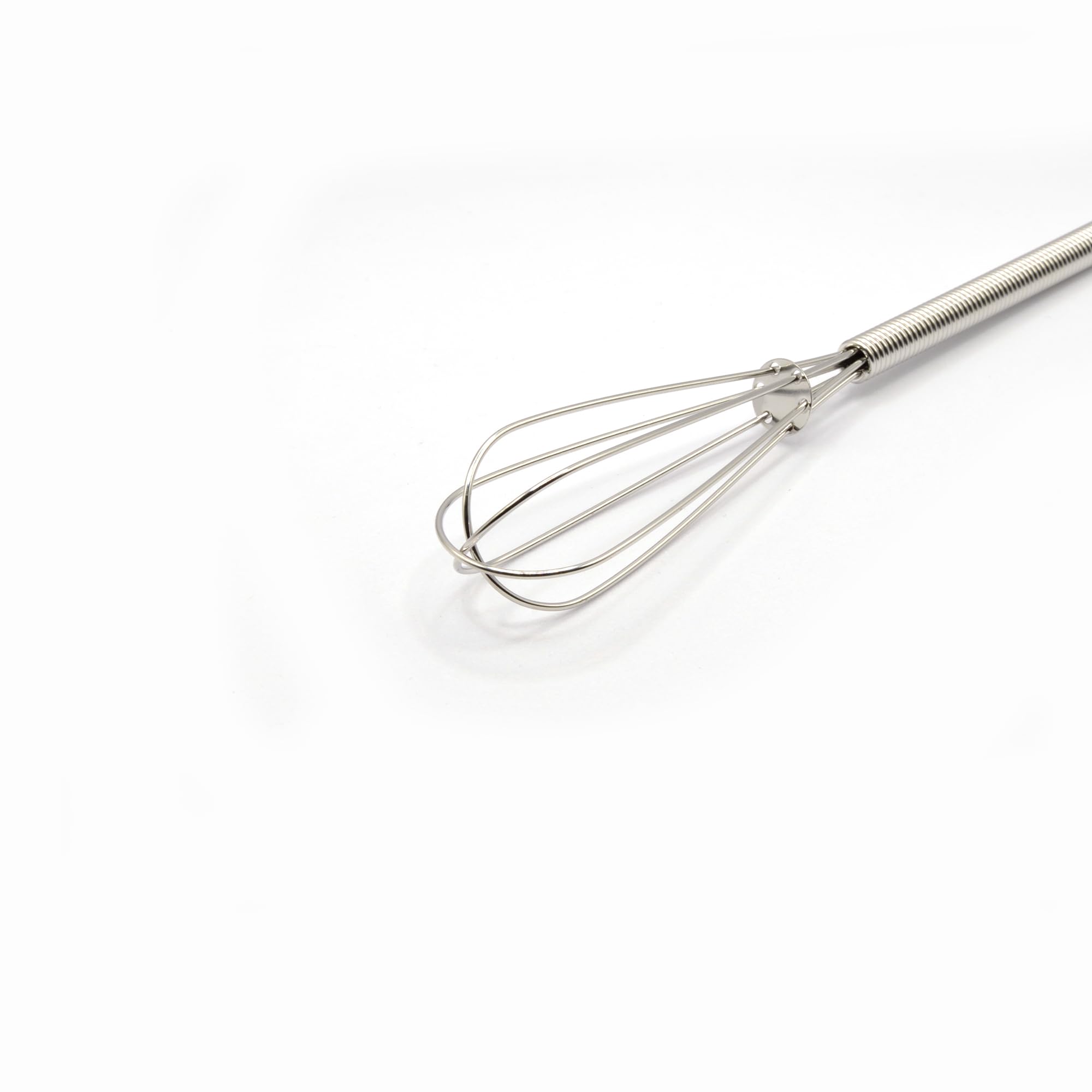 Mini Whisks 7 Inch 4Pcs Stainless Whisk, Hand Egg Mixer For Flour Cake Egg, Kitchen Cooking Baking Use Whisk