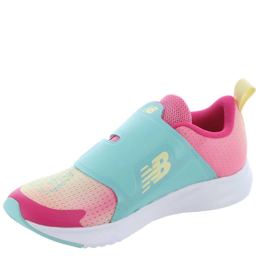 New Balance Kids Fuelcore Reveal V3 Boa Running Shoe, Hi-Pinksurfpeach Glaze, 105 Wide Little Kid