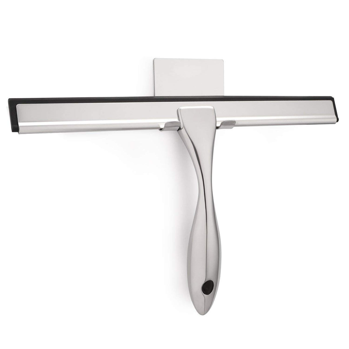 Hiware All-Purpose Shower Squeegee For Shower Doors, Bathroom, Window And Car Glass - Stainless Steel, 14 Inches
