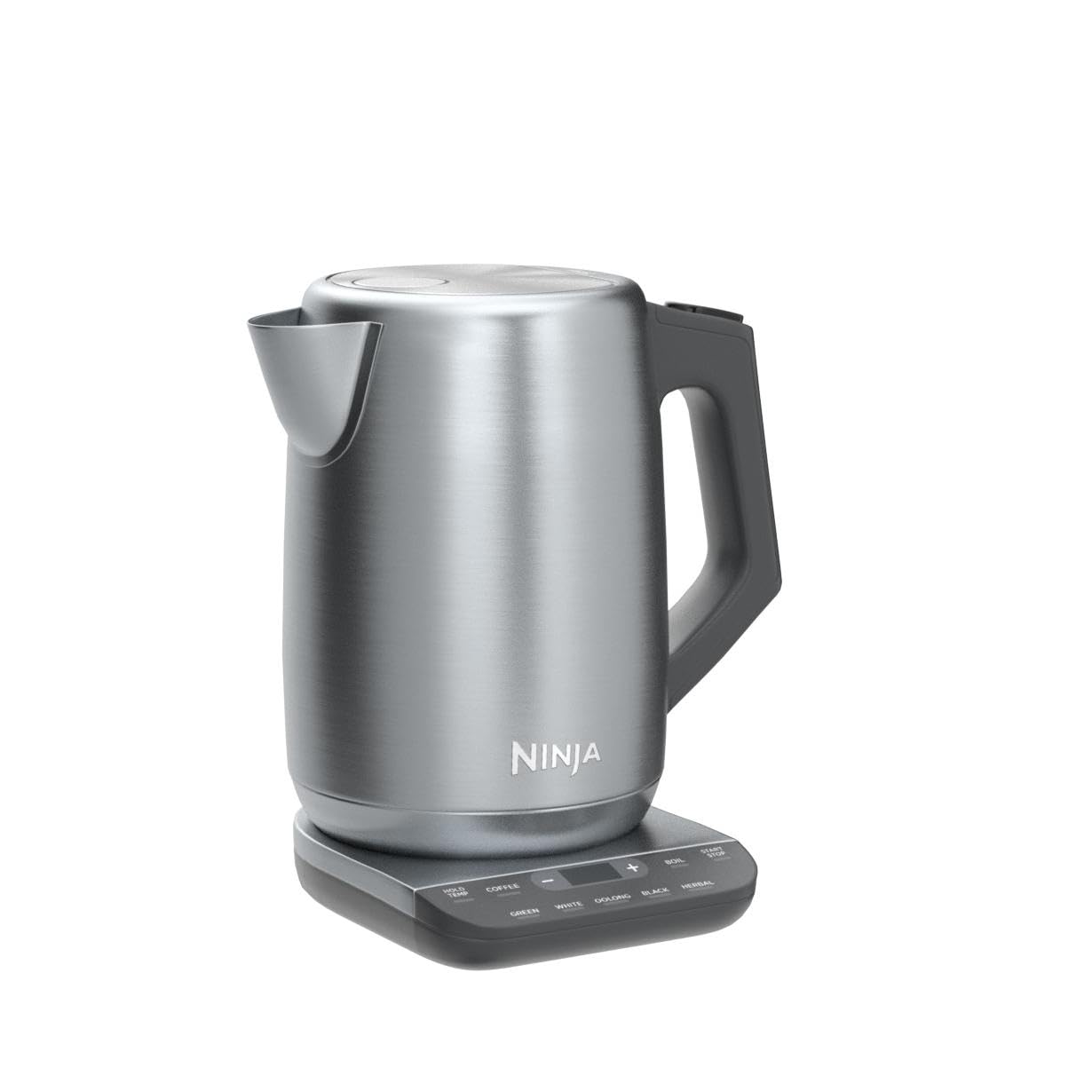Ninja Kt200 Precision Temperature Electric Kettle, 1500 Watts, Bpa Free, Stainless, 7-Cup Capacity, Hold Temp Setting, Silver, K