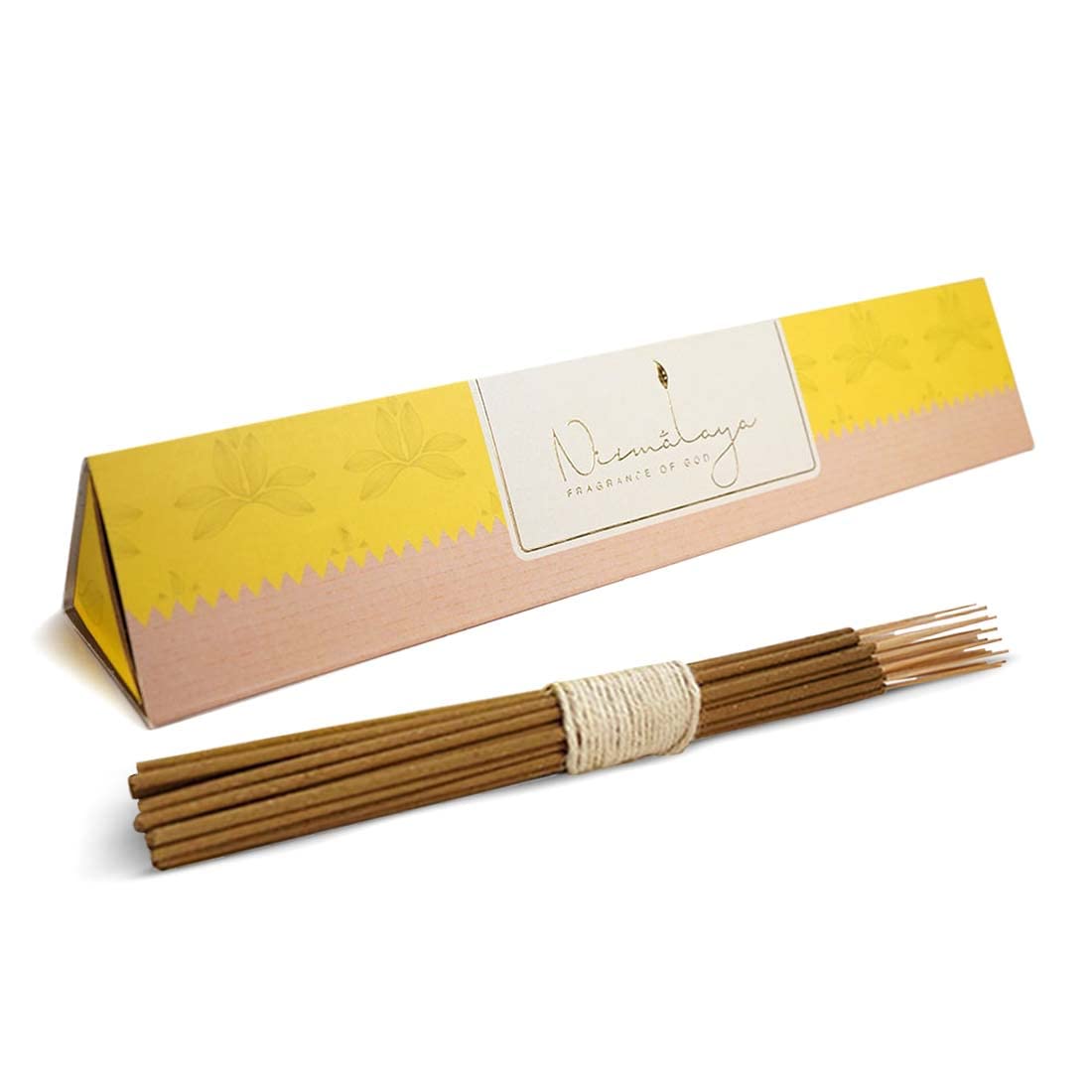 NIRMALAYA Jasmine Incense Sticks Agarbatti- 40 Sticks | 100% Natural and Charcoal Free | Incense Stick for Home Fragrance | Sacr
