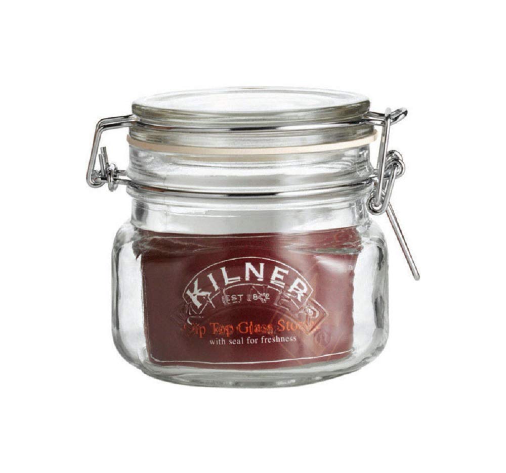 SQUARE CLIP TOP JAR 17OZ (Pack of 12)