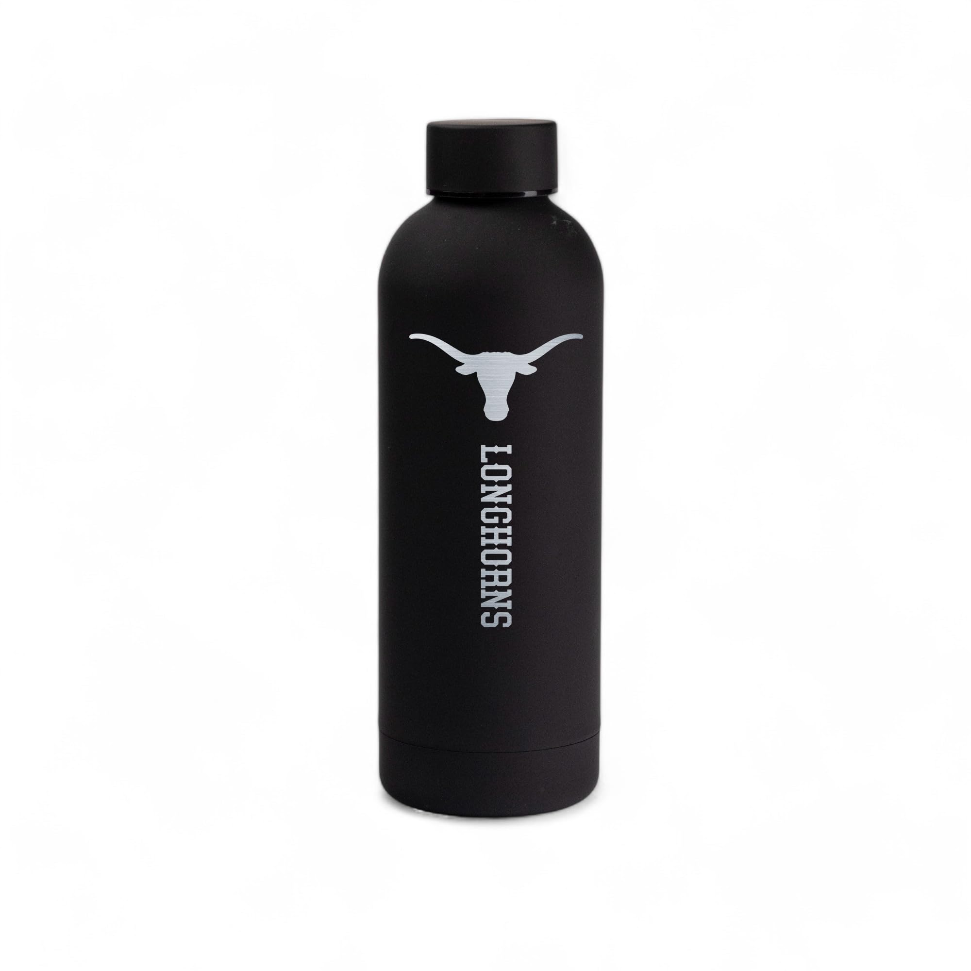 The Memory Company Officially Licensed 17oz Rubberized Water Bottle (Engraved), University of Texas