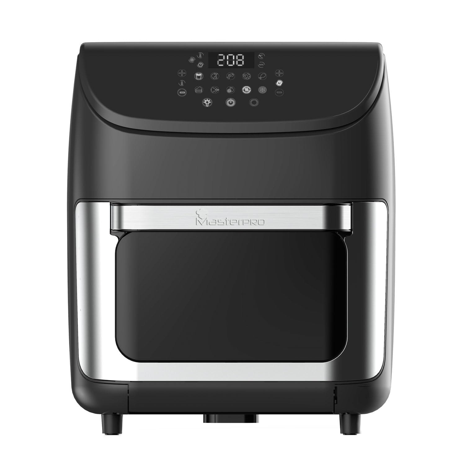 Bergner Masterpro Air Fryer Oven, 1700 W, 12.0L, Rotisserie/Bake/Air Fry/ Dehydrate/Reheat/Defrost, 360 Degree Airflow Technolog