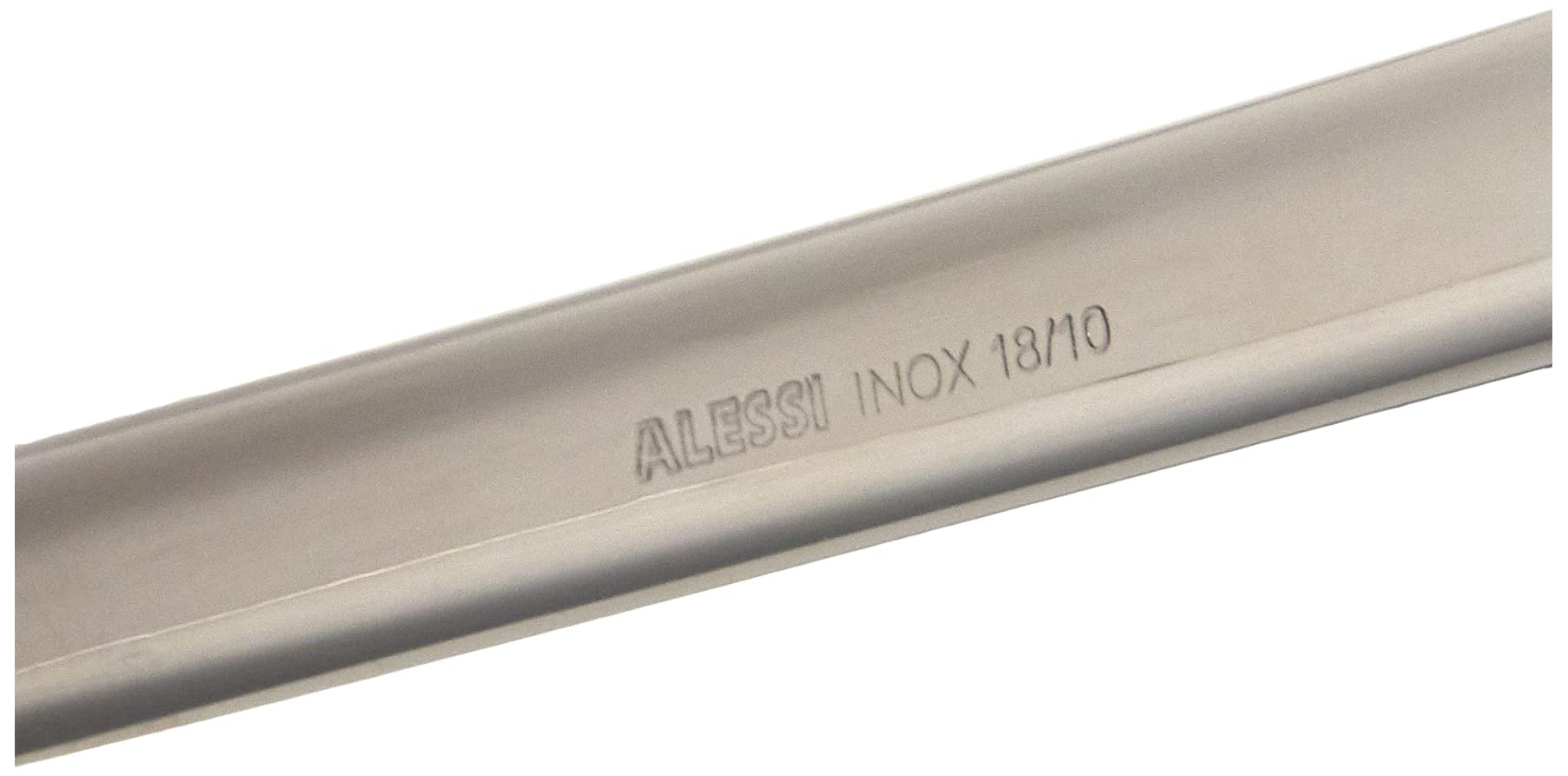 Alessi ''Ovale'' Mirror Polished Dessert Forks In 18/10 Stainless Steel (Set Of 6), Silver