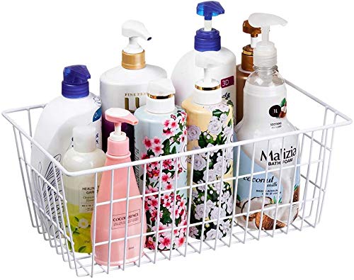 Slideep Farmhouse Freezer Baskets Organizer Storage Bins Large Organizer Baskets For Storage, Office, Bathroom, Pantry Organizat