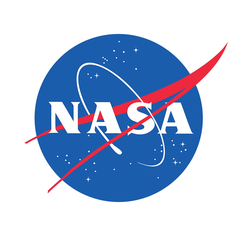 Logovision Nasa Logo Over Space Shuttle With Rainbow Officially Licensed Beach Towel 30'' X 60''