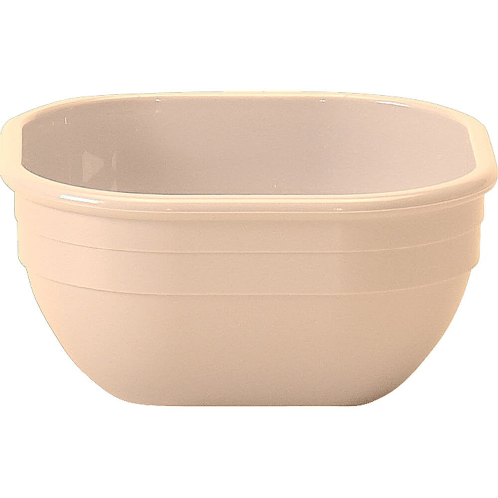 Cambro (10Cw133) 4'' Square Polycarbonate Bowl - Camwear [Case Of 48]