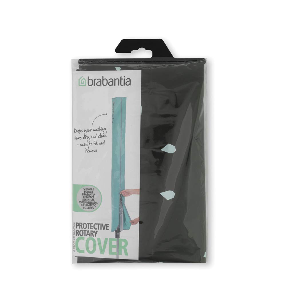 Brabantia - Clothes Drying Rack Cover - Weather Resistant Material - Zip Closure - Outdoor - Drying Rack Protection - Speckle -