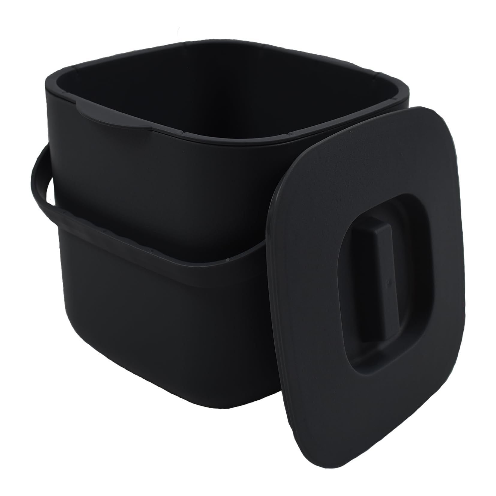Umtiti 4L Kitchen Compost Bin, Black