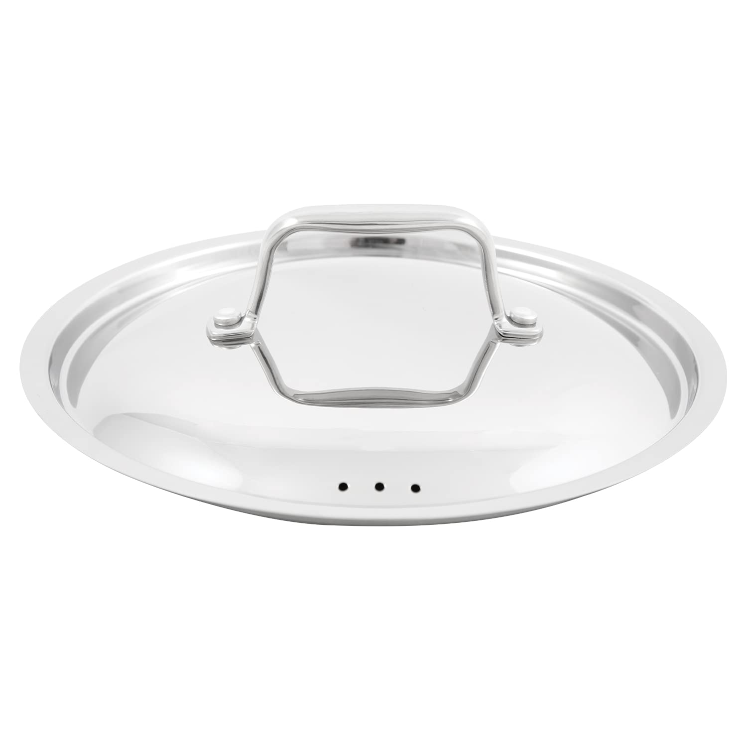 Nuwave Commercial 3-Quart Stainless Steel Saucepan With Vented Lid, Tri-Ply Construction, Premium 18/10 Stainless Steel