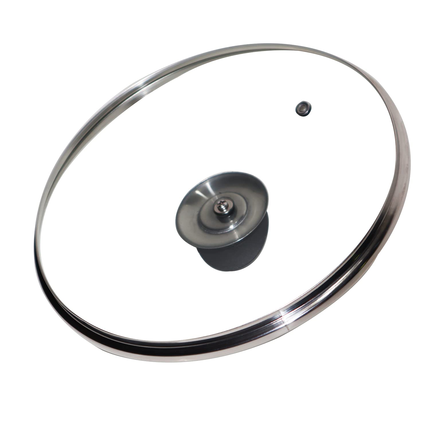 Kandarpuria Long Lasting Glass Lid, Glass Lid For Kadai (32 Cm)