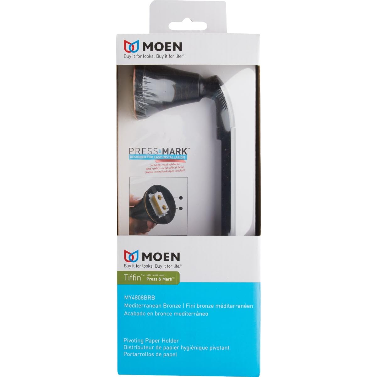 Moen/Faucets My4808Brb Moen Bath Hardware, No Size, Mediterranean Bronze