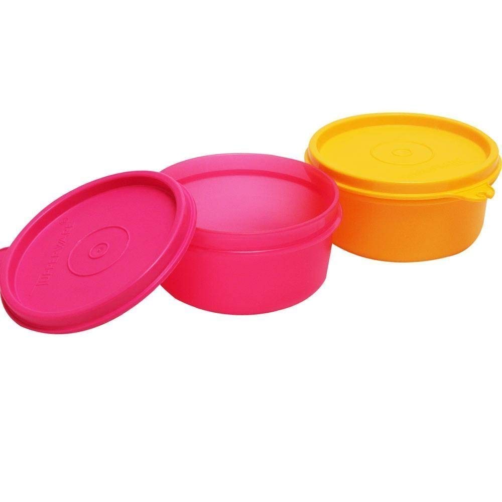Tupperware Tropical Plastic Container Set, 230Ml, Set Of 2, Multicolour