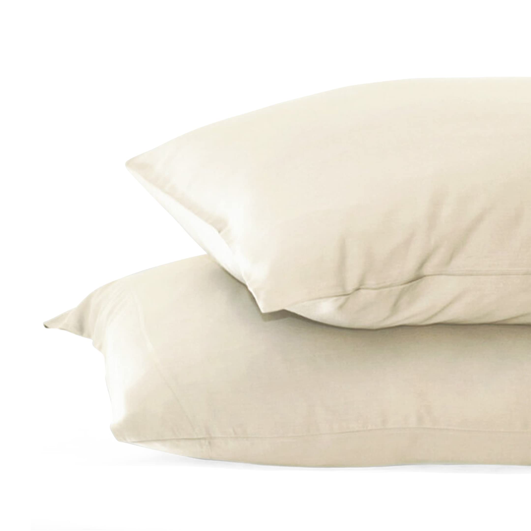 Resort Bamboo Pillowcase Set - Blush-Standard By Cariloha For Unisex - 2 Pc Pillowcase