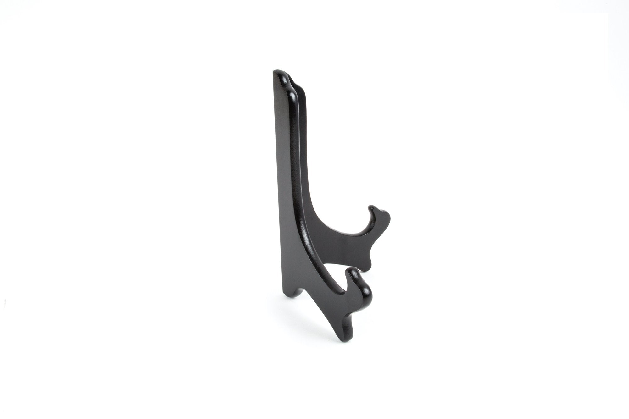 Fox Run Black Vertical-Plate-Holders, 8-Inch, Wood