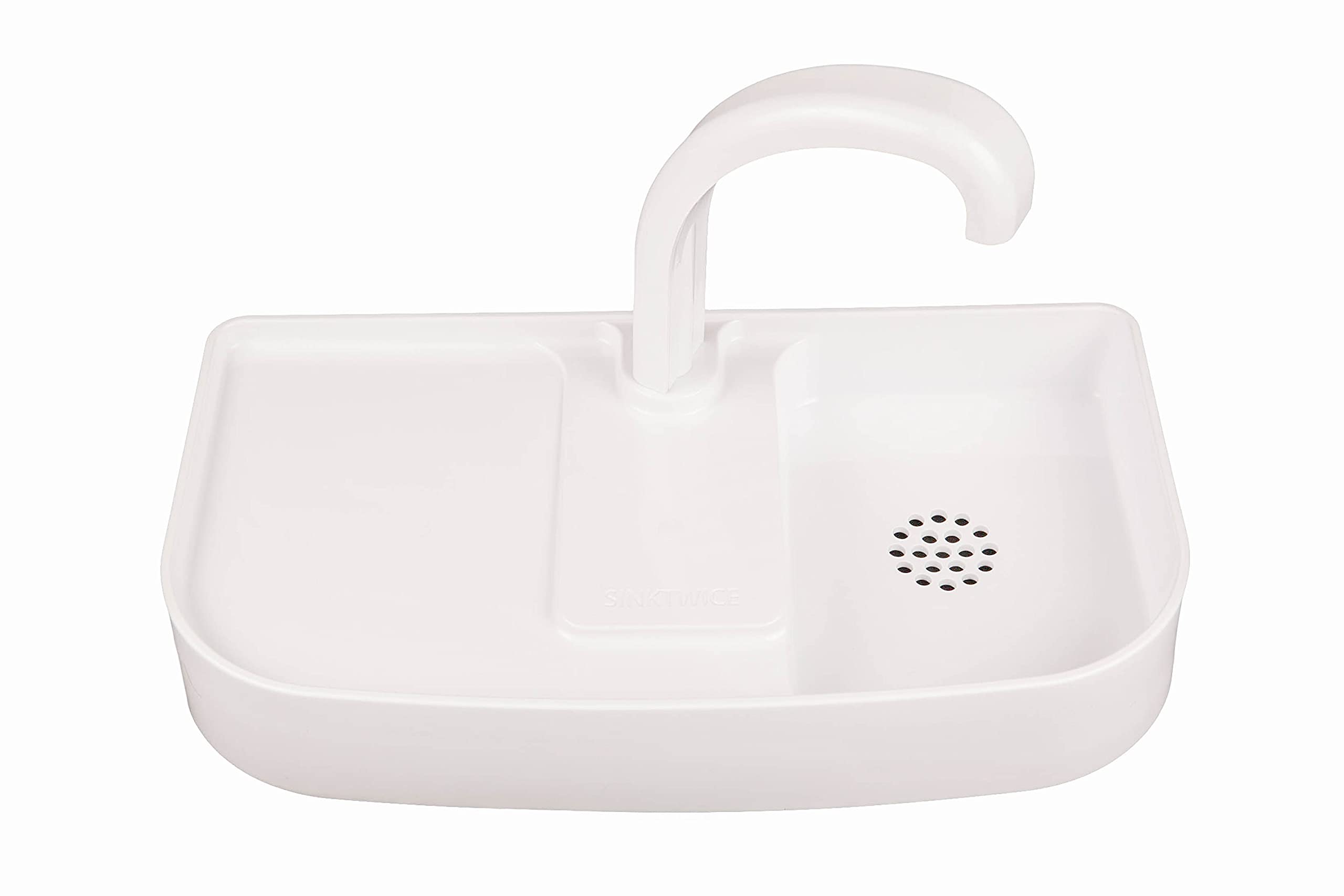 Sink Twice for tanks smaller than 15.25 measured with lid off (Sink Smaller)