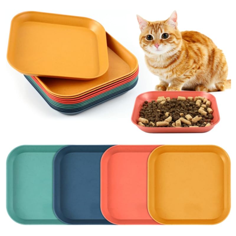 Kpng Wheat Straw Dinner Plates Unbreakable Plastic Deep Microwave Dishwasher Safe Lightweight Reusable Camping Kitchen Stackable
