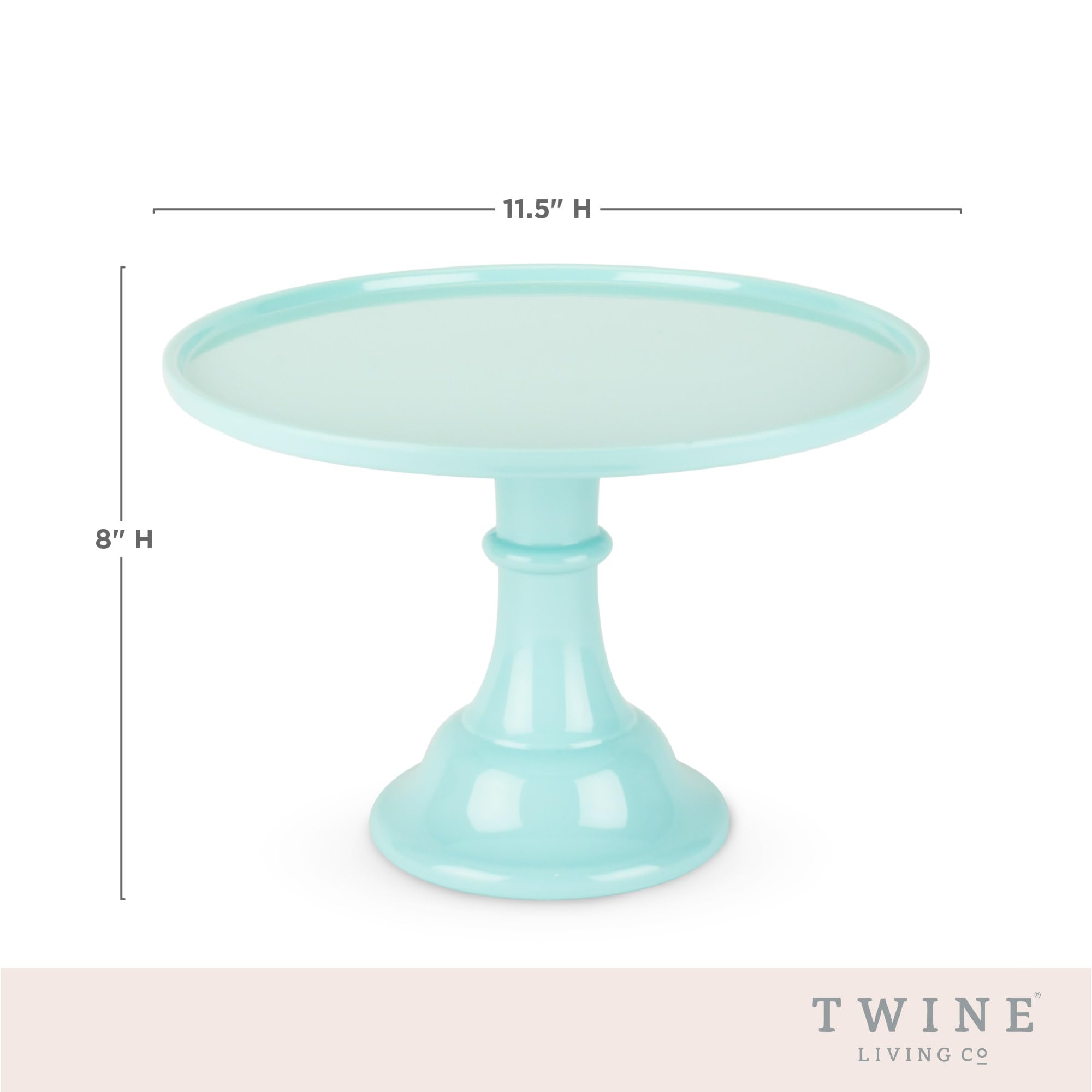 Twine Mint Melamine Cake Stand, Cupcake Stand, Home Decor, Food Service, Dessert Accessory, Mint Green, Set Of 1