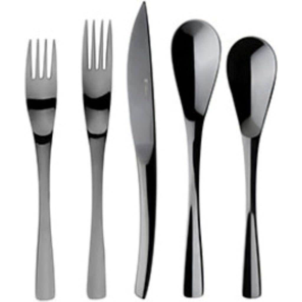 Degrenne | Luxury French Flatware Set | Xy Collection | 5Pcs