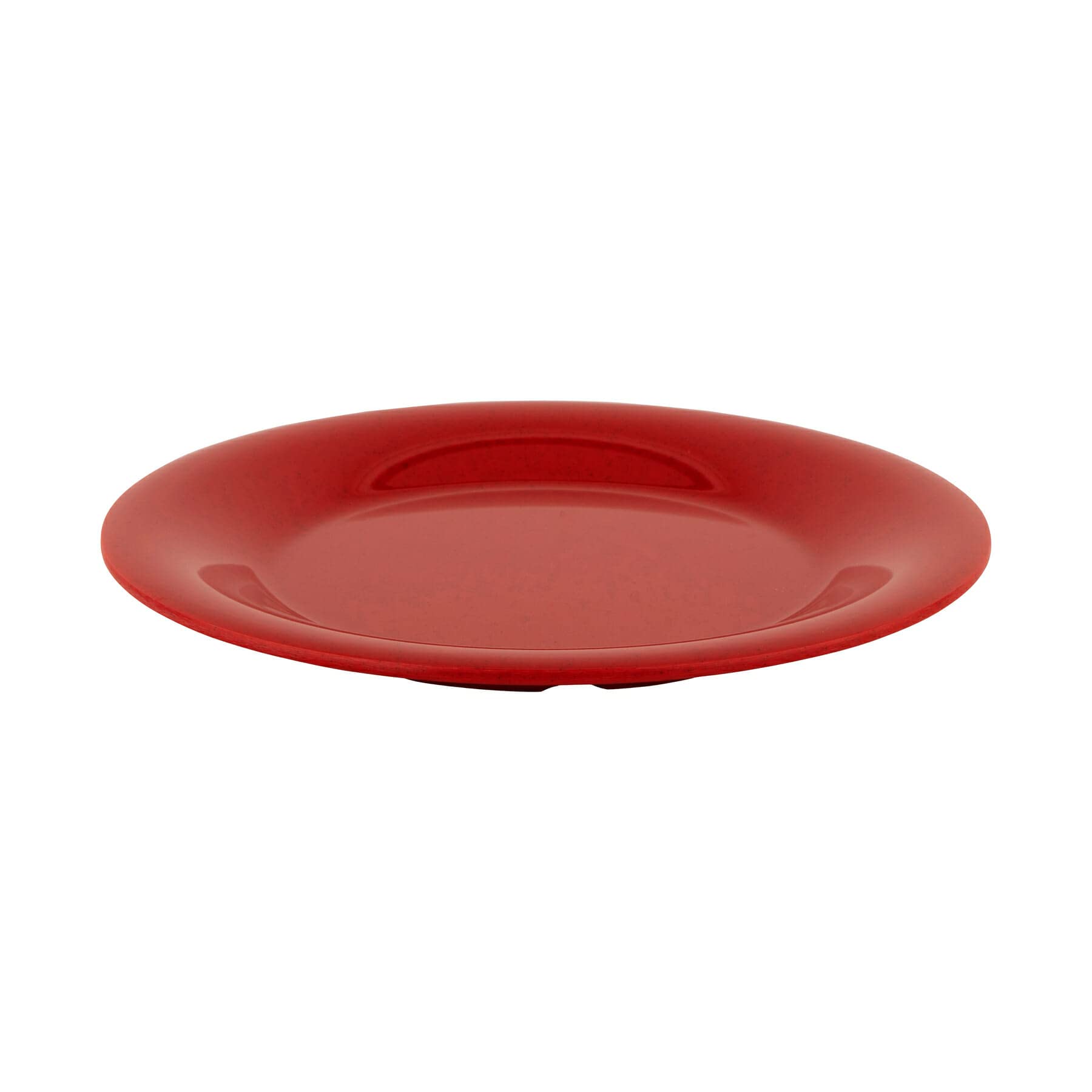 G.E.T. 10.5'' Heavy-Duty Wide Rim Melamine Plastic Dinner Plate (Set Of 4)