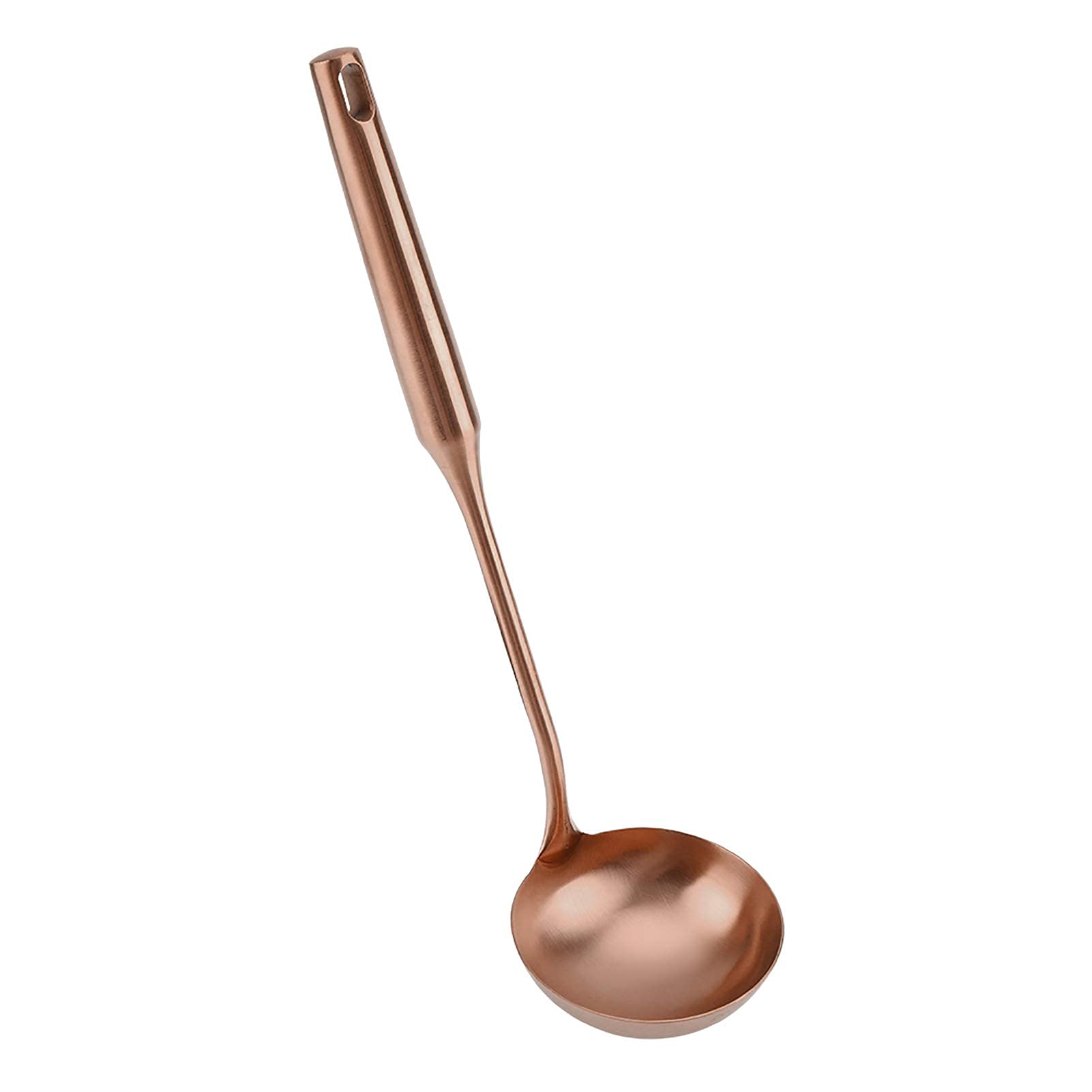 Rose Gold Soup Ladle, 32 oz Serving Spoon