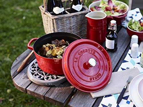 7-Qt. Round Dutch Oven Color: Cherry
