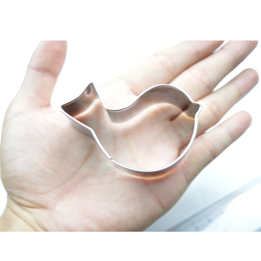 Gxhuang Baby Bird Biscuit Sugar Cookie Cutter - Stainless Steel, For Anniversary Birthday Christmas New Year Party