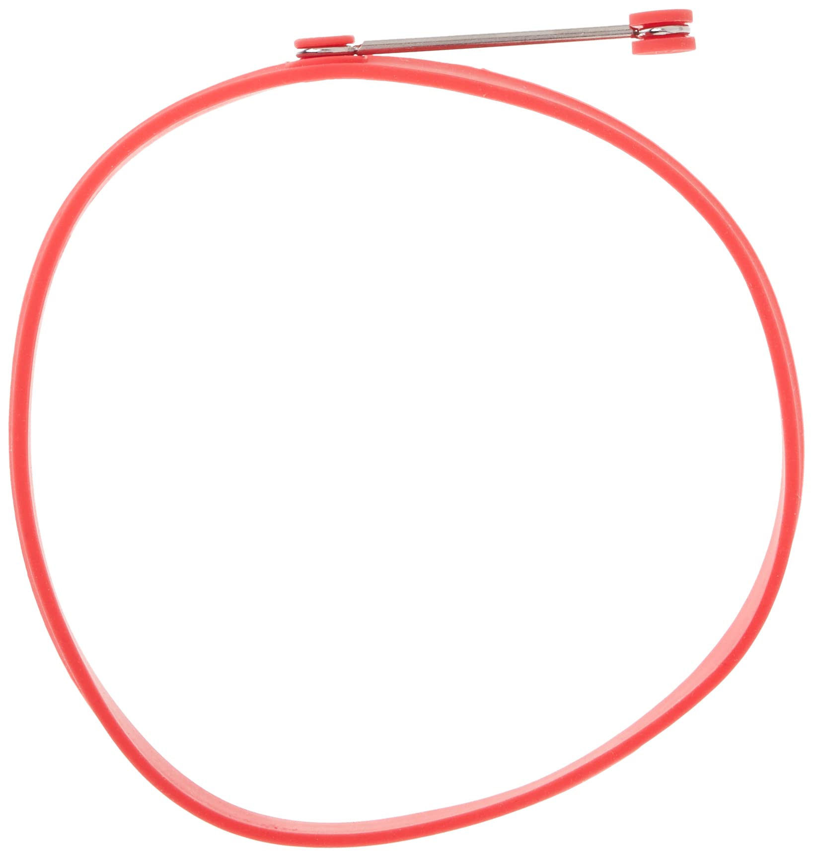 Trudeau Red Silicone 6 Inch Pancake Ring, Set Of 2