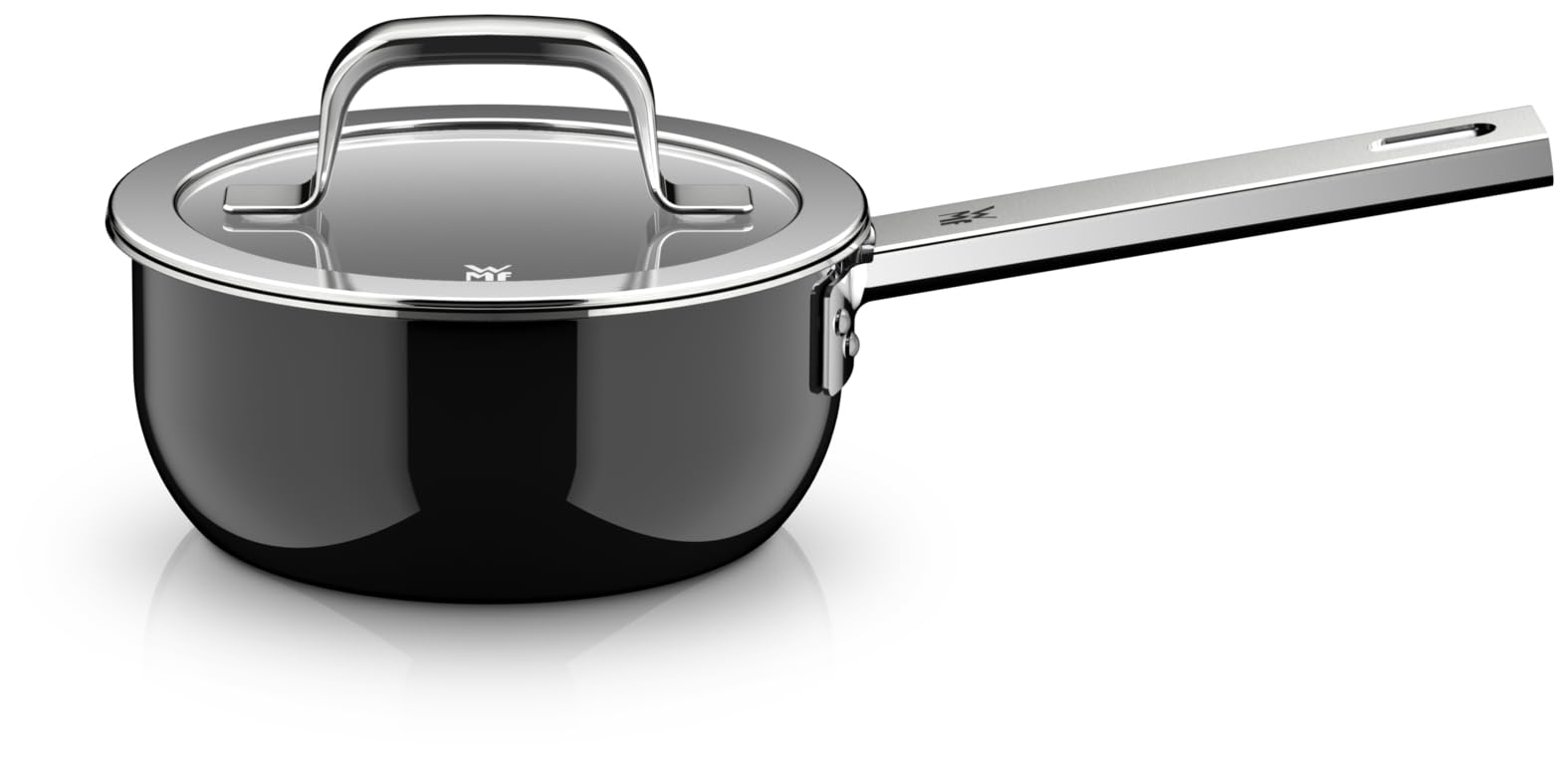 WMF Fusiontec Mineral Pro 0518675290 Saucepan with Lid, 16 cm, Durable, ScratchResistant Material, Casserole with Lid, Small Po