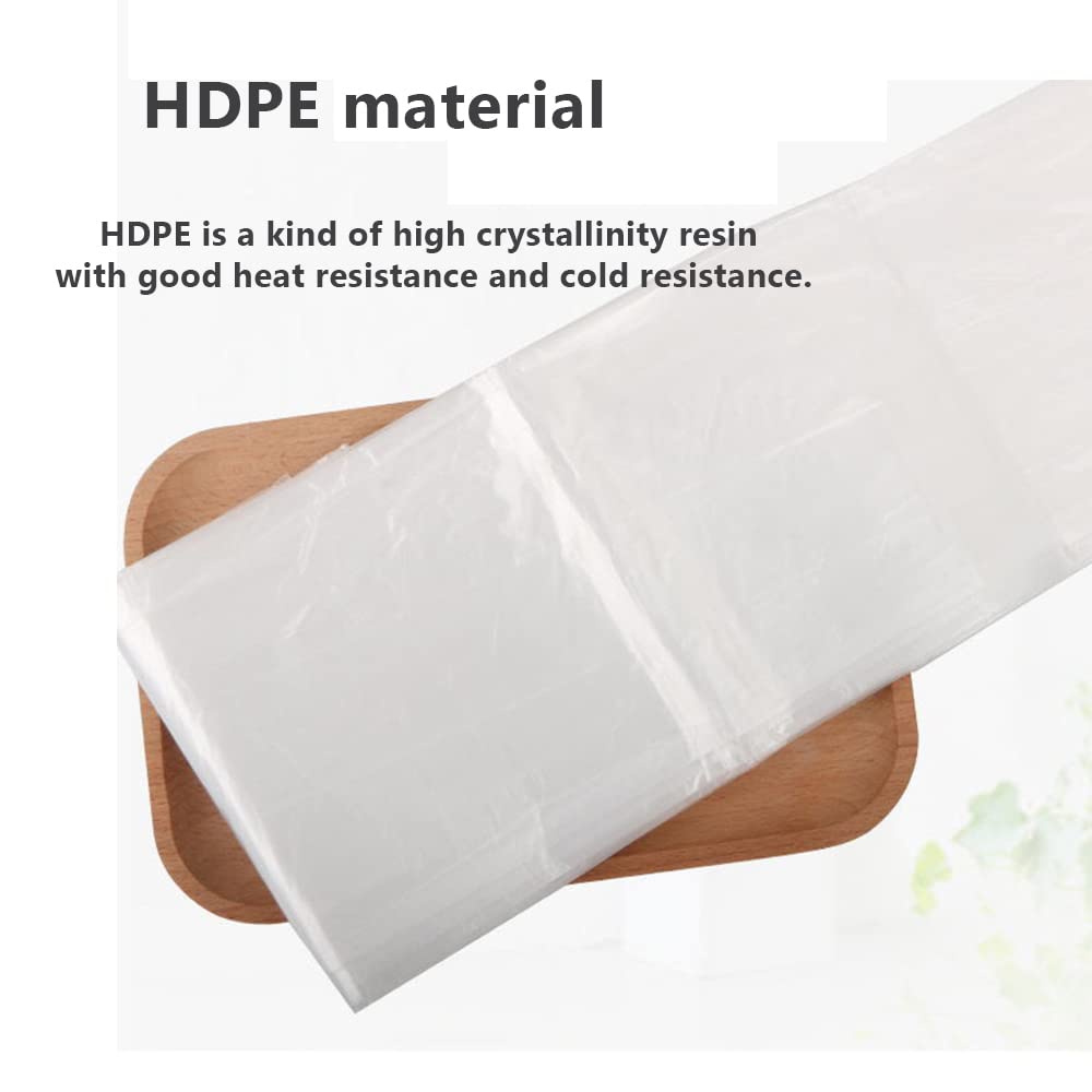 Healcity 10 Pack Disposable Bathtub Cover Liner, Perfect For Christmas Birthday, Large Bathtub Liner Plastic Bag For Salon, Hous