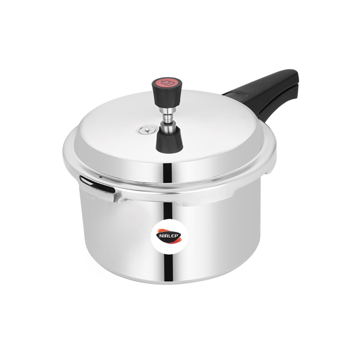 Nirlep Nutrihealth 3 Litre Outer Lid Aluminium Pressure Cooker With Induction Bottom
