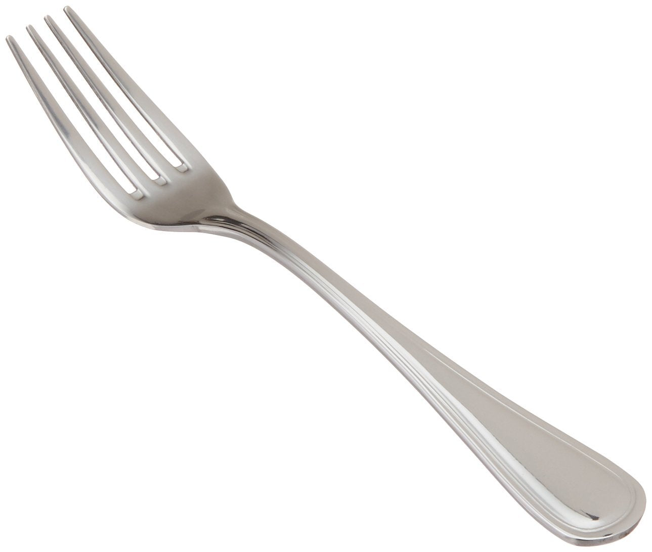 Winco 0021-05 7 1/4'' Dinner Fork With 18/0 Stainless Grade, Continental Pattern, Silver