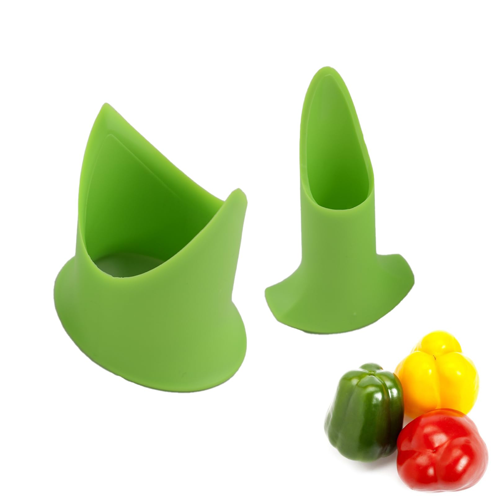 2Pcs/Set Pepper Corer Chili Peppers Seed Tomatoes Fruit Vegetable Core Separator Device