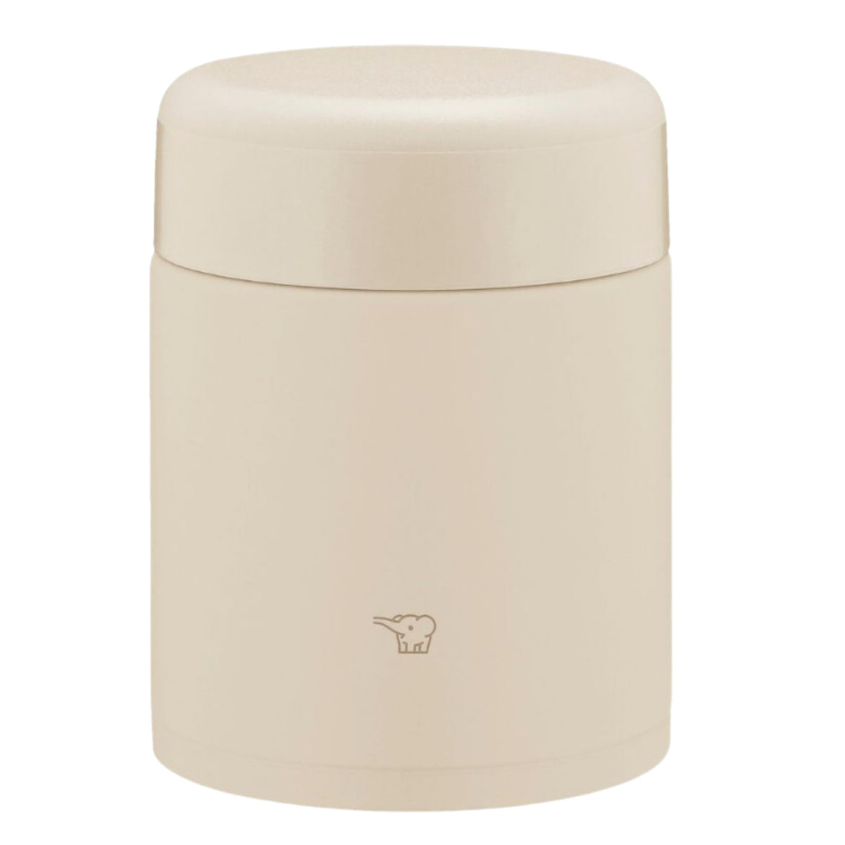 Zojirushi Zojirushi Mahobin Stainless Steel Thermal Soup Jar, Lunch Jar, Seamless 13.5 Fl Oz (400 Ml), Beige, Integrated Lid And