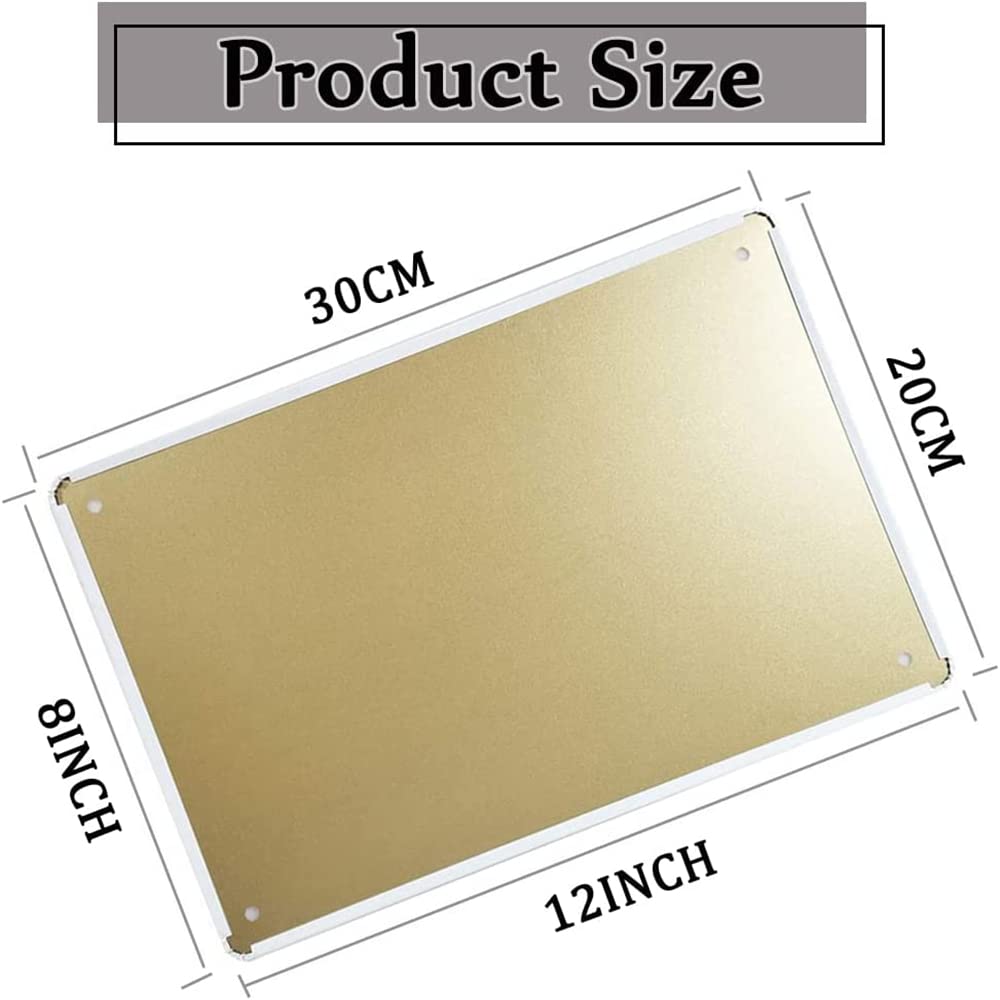 jiuerocs Vintage Coffee Menu Metal Tin Sign Art Wall Decor, Retro Poster for Cafe, Kitchen, Living Room - Model 002, Menu Color