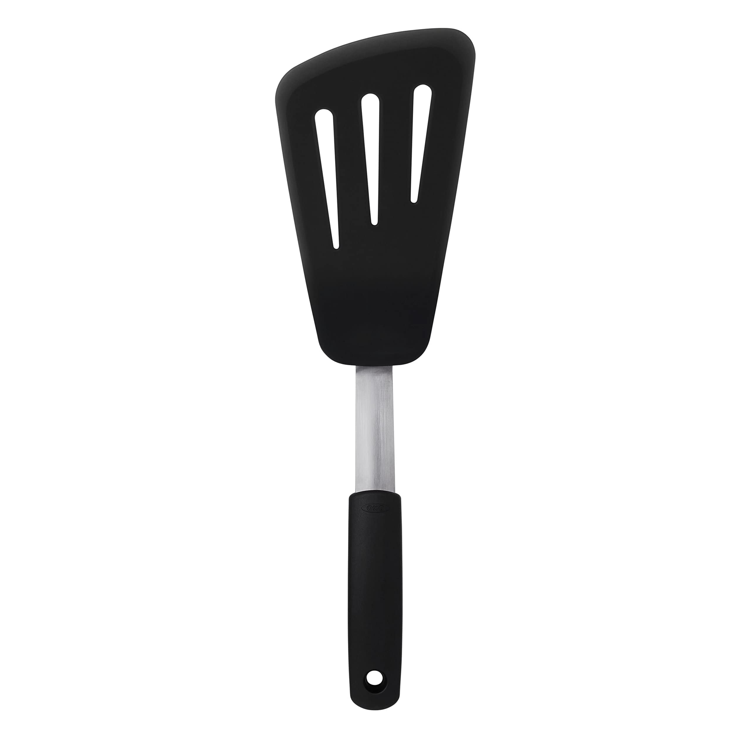 Oxo Good Grips Silicone Flexible Omelet Turner,Black