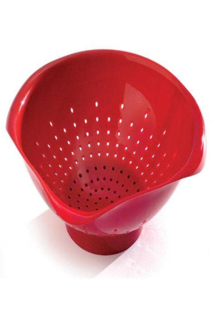 Norpro, Red Colander, 3.5-Quart, 1 Ea