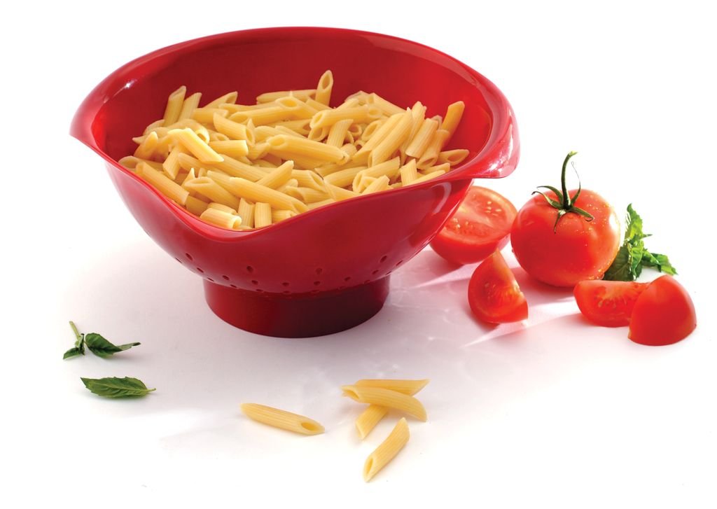 Norpro, Red Colander, 3.5-Quart, 1 Ea