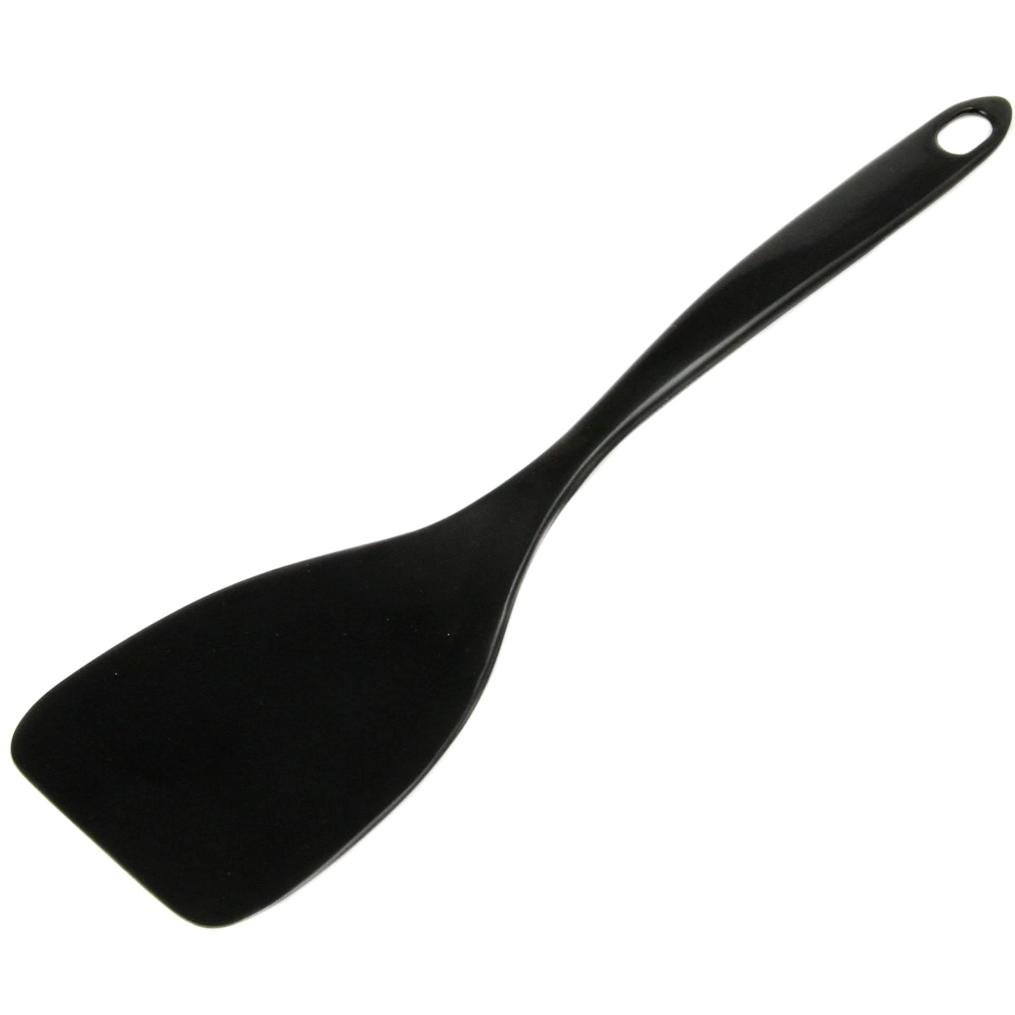 Chef Craft Basic Melamine Turner/Spatula, 11.25 inch, Black