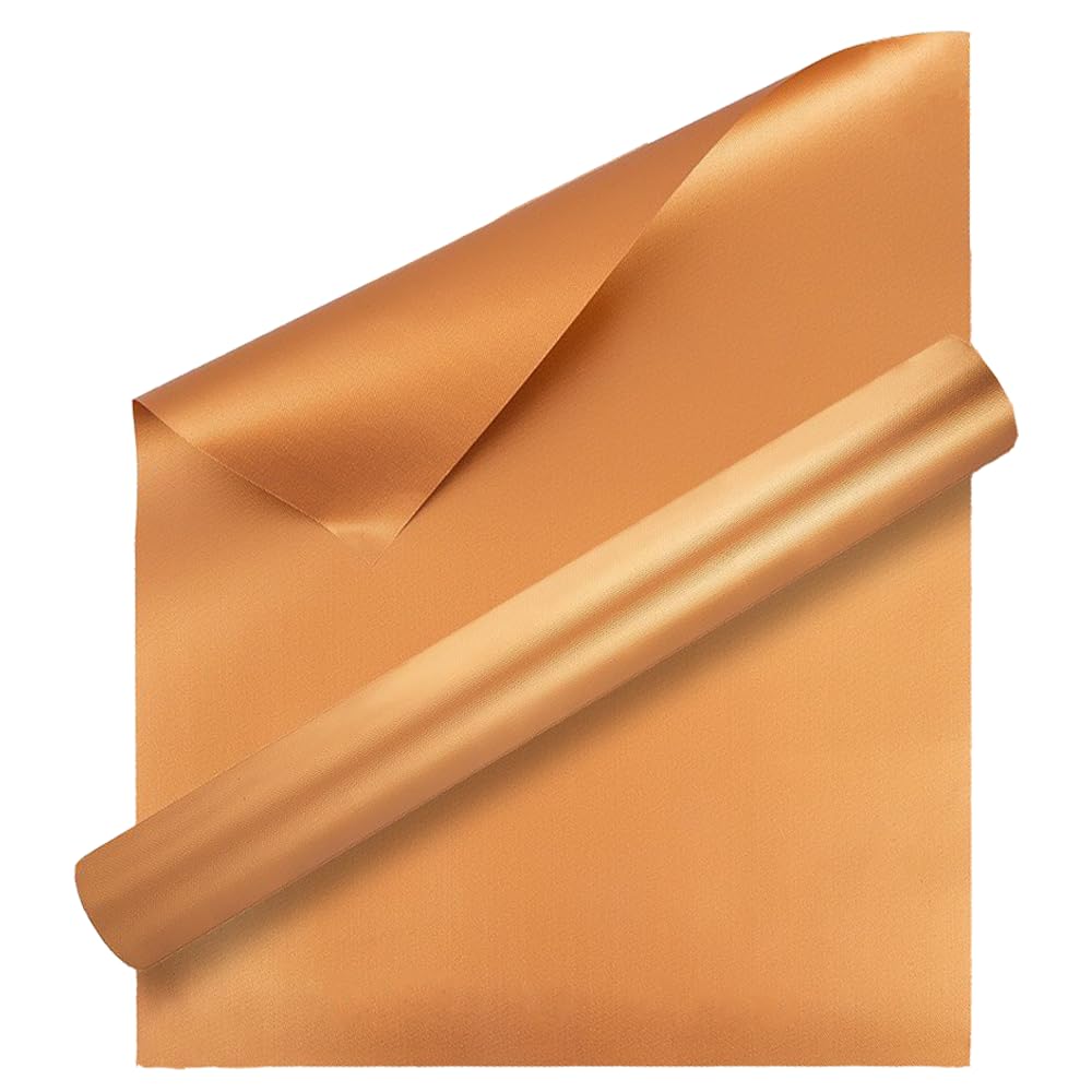 GrillShield - 2 Extra Large Copper Grill and Bake Mats - Best Gift - 17 X 23 inches Non Stick Mats for BBQ Griddle Baking, Reusa