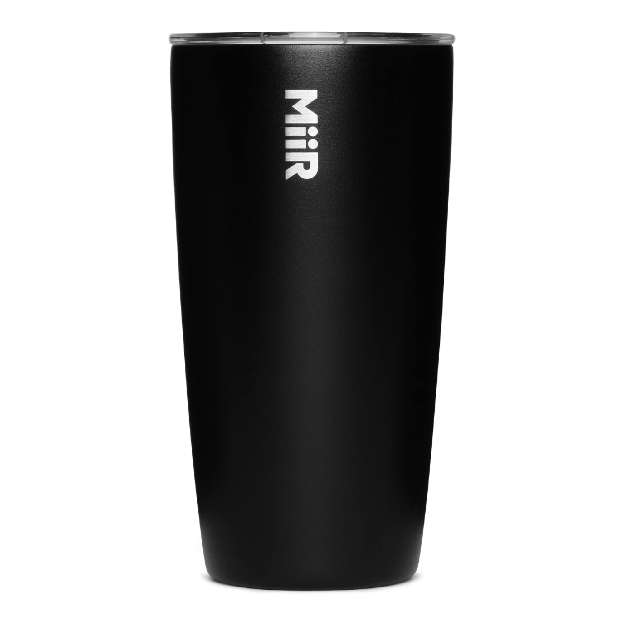 MiiR, Tumbler, Vacuum Insulated, Stainless Steel with Slide Lid, Cup Holder Compatible & BPA Free, Black, 16 Fluid Ounces