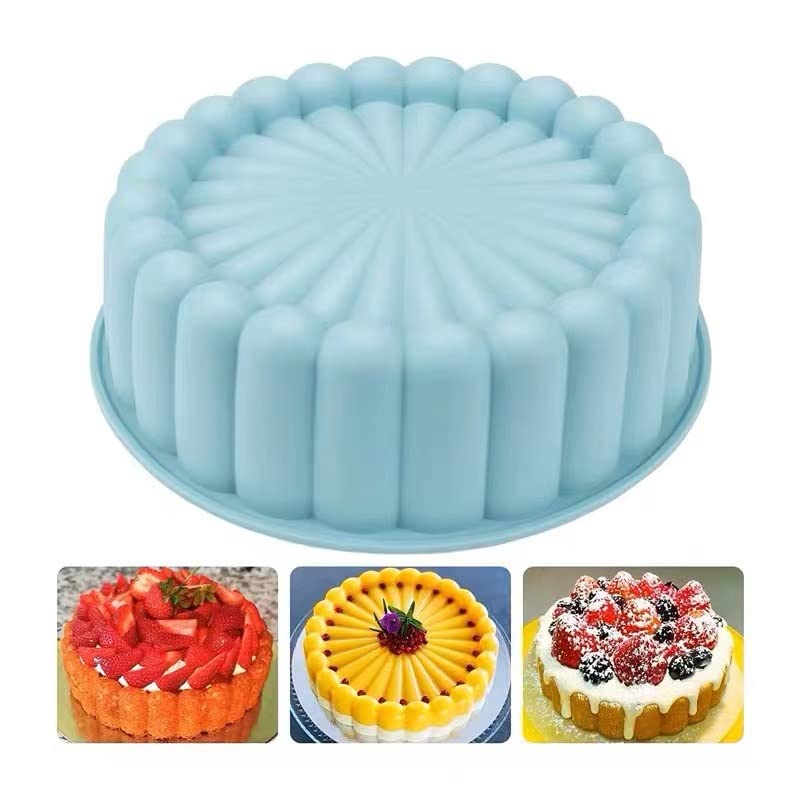 Lifetools-Lt Round Sunflower Cake Mold Baking Pan, For Creative Beautiful Mousse Chocolate Fruit Cake, Interesting Birthday Part