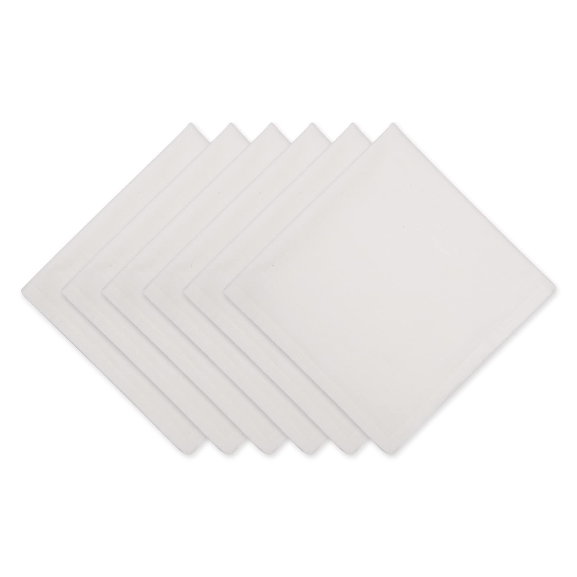 OFF-WHITE SOLID NAPKIN SET/6