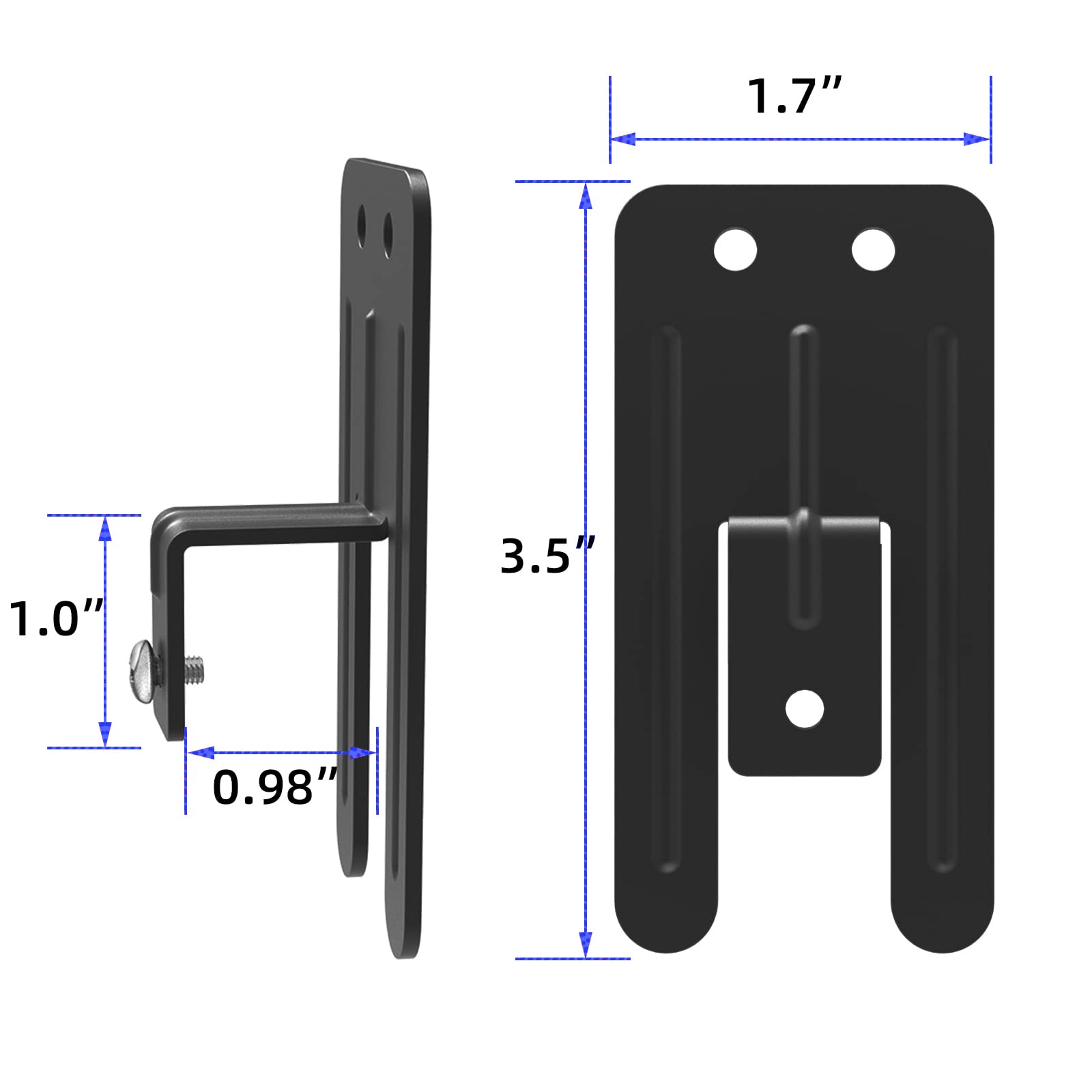 Zhoudashu 6 Pcs Non Slip Mattress Gripper, Mattress Slide Stopper, Mattress Holder In Place, Mattress Retainer Bar For Metal Bed