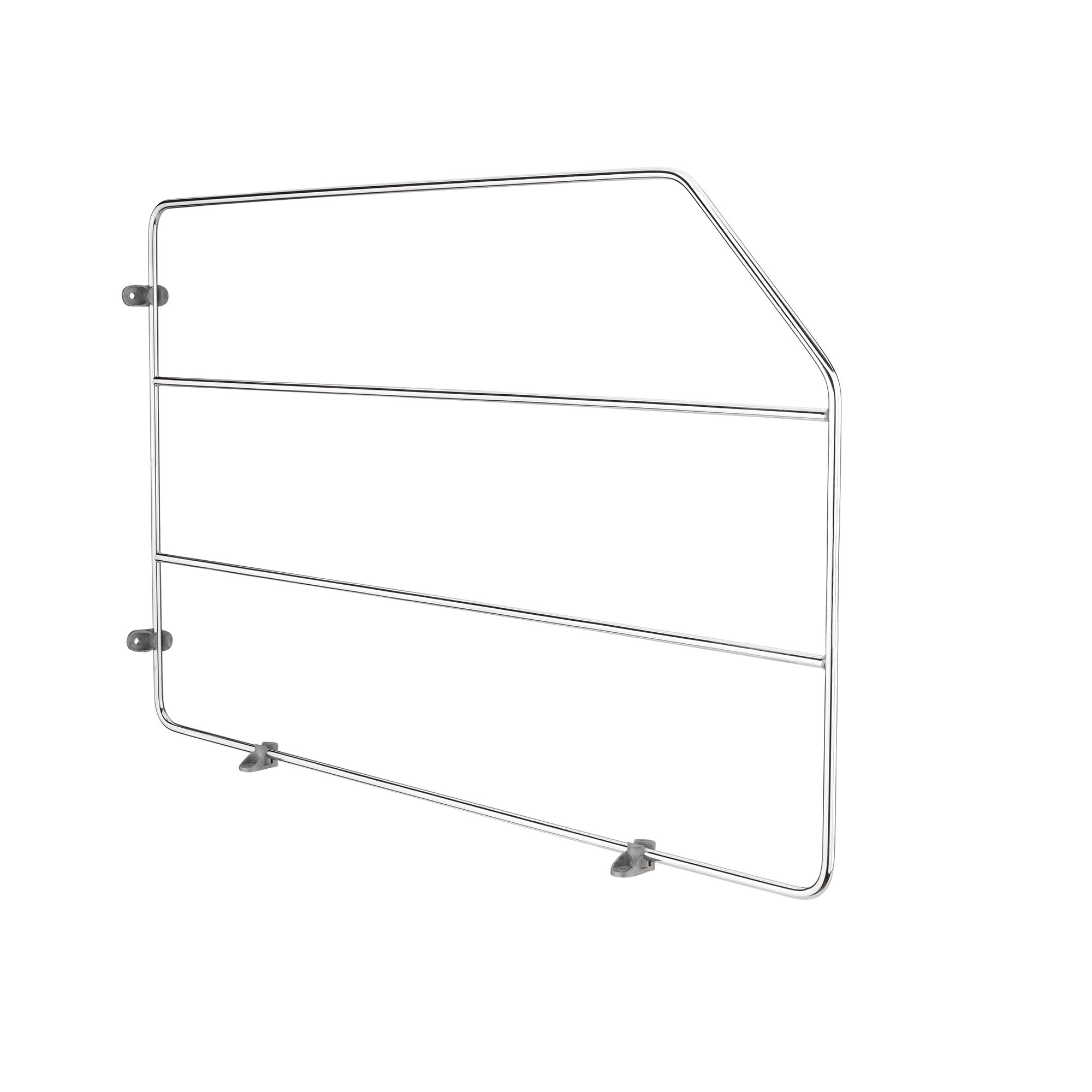 Rev-A-Shelf 12'' Baking Sheet Shelf Organizer for Wall and Base Kitchen Cabinets  Divider Pan Rack Storage Wires for Cupboards  Chrome  597-12CR-52