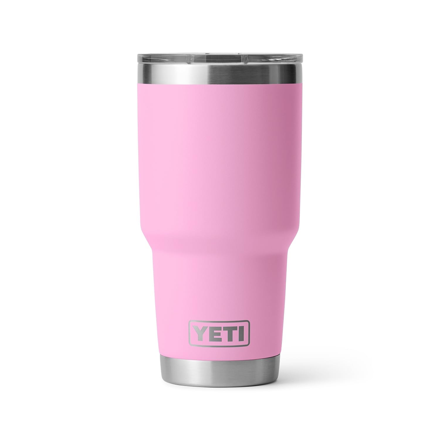 Yeti Rambler 30 Oz Tumbler, Stainless Steel, Vacuum Insulated With Magslider Lid, Power Pink