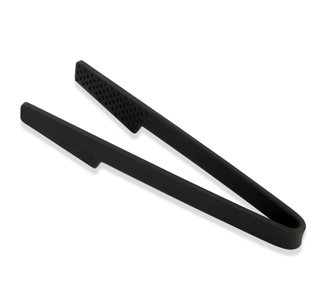 Kuhn Rikon Kuhn Rikon10-Inch, Black 10-Inch Large Silicone Chef'S Tongs