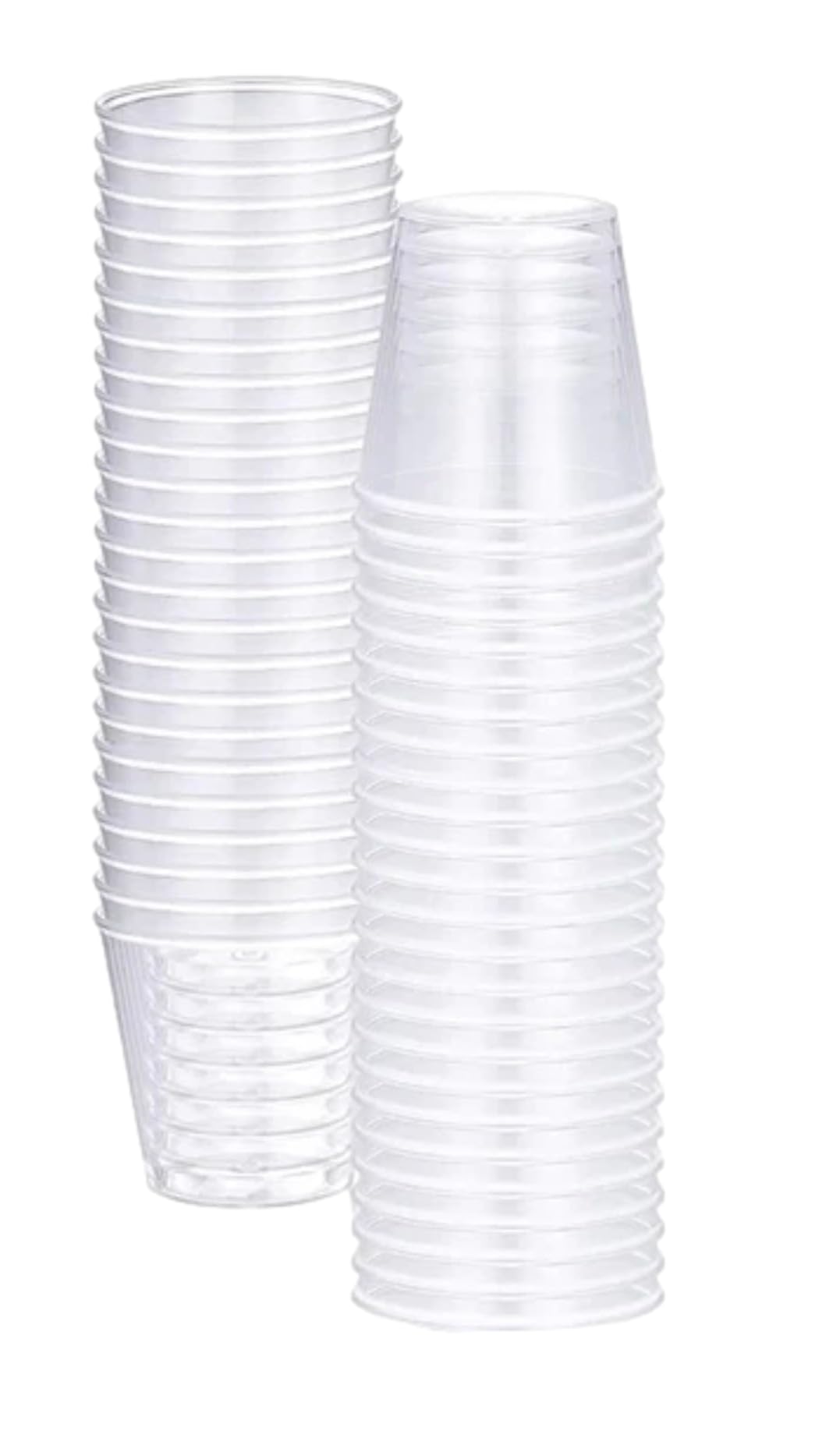 Clear Transparent Cup 50% PCR, 3 Oz (100 COUNT)