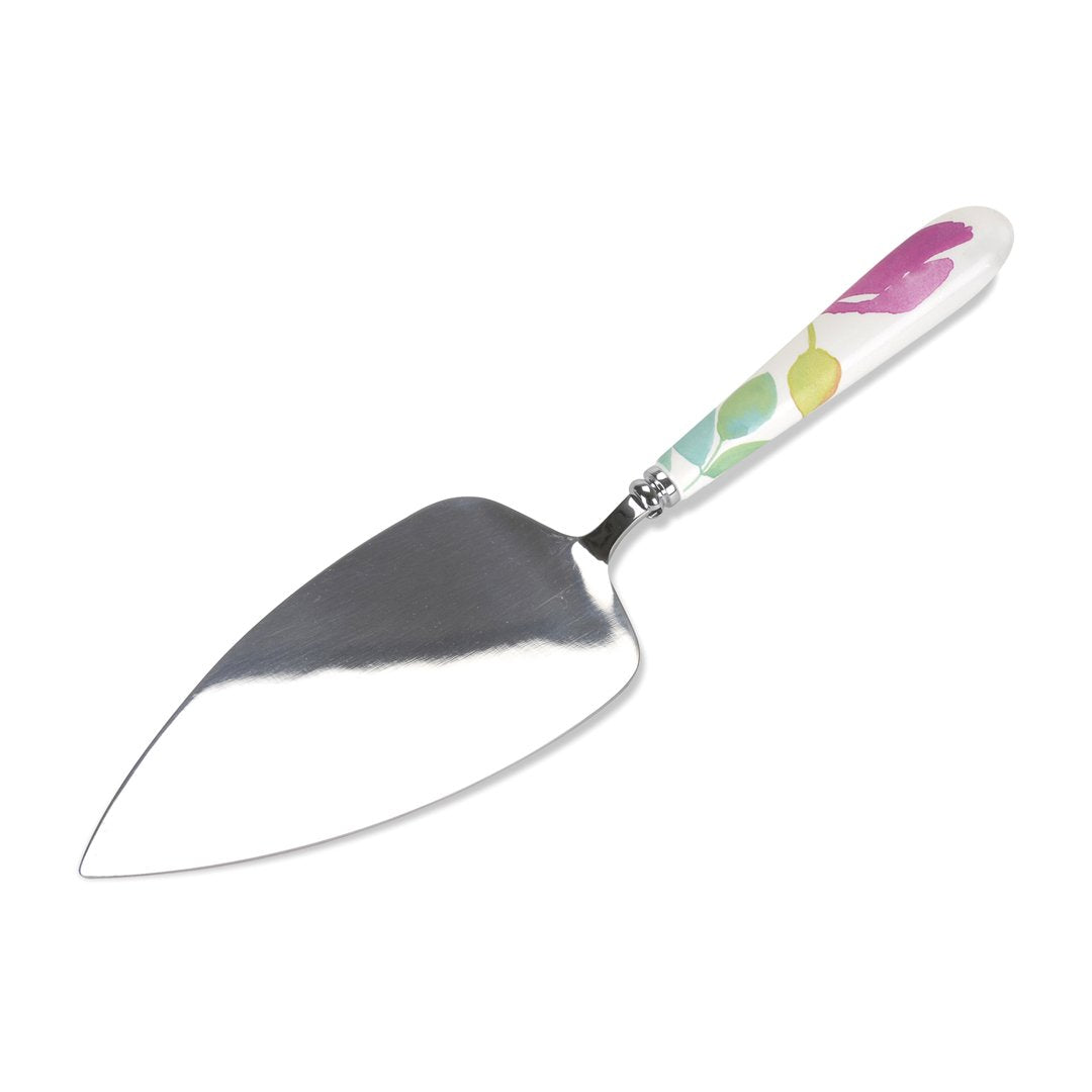 Portmeirion Home & Gifts Wg1104-Xg Water Garden Cake Slice, White